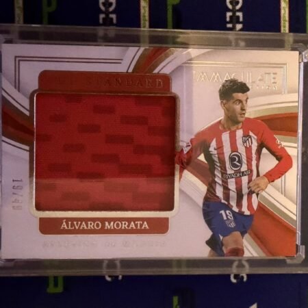Panini 2023-24 Immaculate Soccer Alvaro Morata Patch /49 Atletico De Madrid