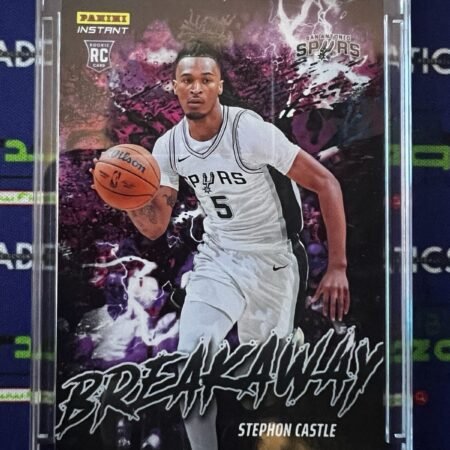 2024-25 Panini Instant Breakaway Stephon Castle RC Rookie /1355 Spurs NBA