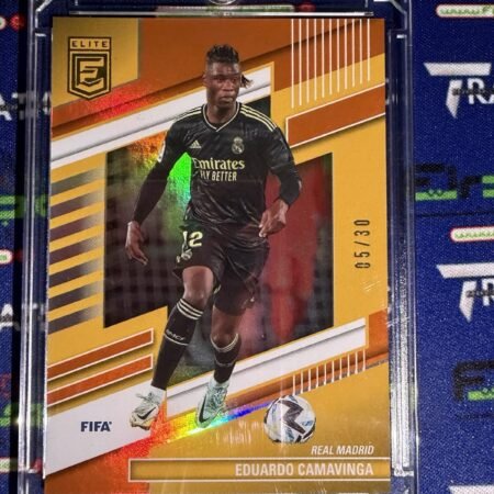 Eduardo Camavinga /30 Real Madrid Panini Donruss Elite Fifa 22-23