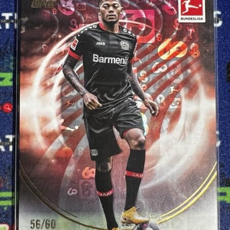 2024 Topps Bundesliga Leon Bailey /50 #29 Bayer Leverkusen 60 Years Edition