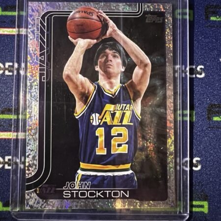 2025-26 Topps John Stockton #264 Sandglitter Foil UTAH JAZZ NBA Basketball
