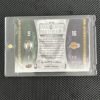 2009-2010 Upper Deck Dual Game Materials Kevin Garnett - Pau Gasol NBA Trading - Image 2