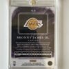 Bronny James Rookie RC 46/75 Panini Origins Orange 2024-25 RARE NBA - Image 2