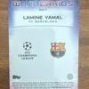 Lamine Yamal 14/50 2024-25 Topps Chrome UCC Wonderkids #WK-1 RARE Limited - Image 2