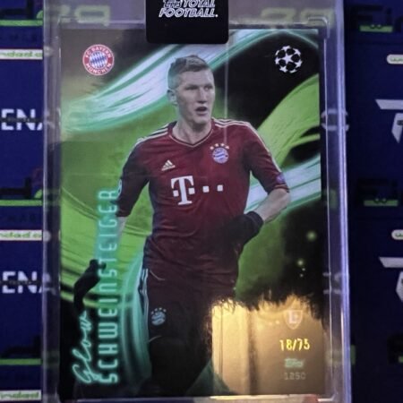Topps Total Football 2024/2025 Bastian Schweinsteiger Glow /75 Bayern München