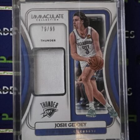 2023-24 Panini Immaculate Remarkable Jerseys Patch /99 Josh Giddey #RJ-GID OKC