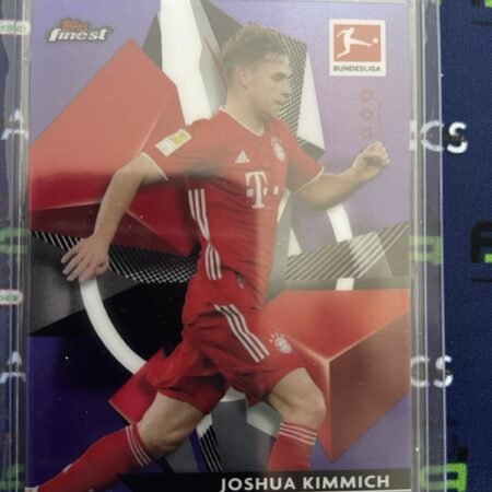 2021-22 Topps Finest Bundesliga - Joshua Kimmich #128 Purple Refractor /250