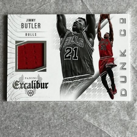 Jimmy Butler 2014-15 Panini Excalibur Dunk Patch Relic NBA Trading Card RARE