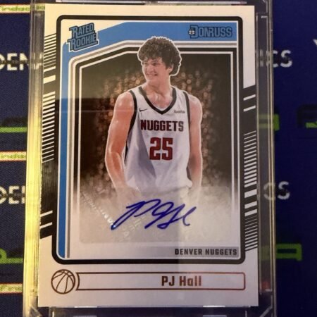 2024-25 Panini Donruss Rated Rookie RC PJ Hall Auto Autograph Card