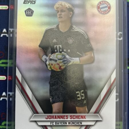 Fc Bayern München Johannes Schenk RC Rookie /199 Topps 2023 Trading Card RARE