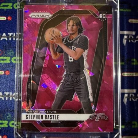 2024 Panini Prizm Stephon Castle Pink Ice Prizm #234 RC Rookie NBA