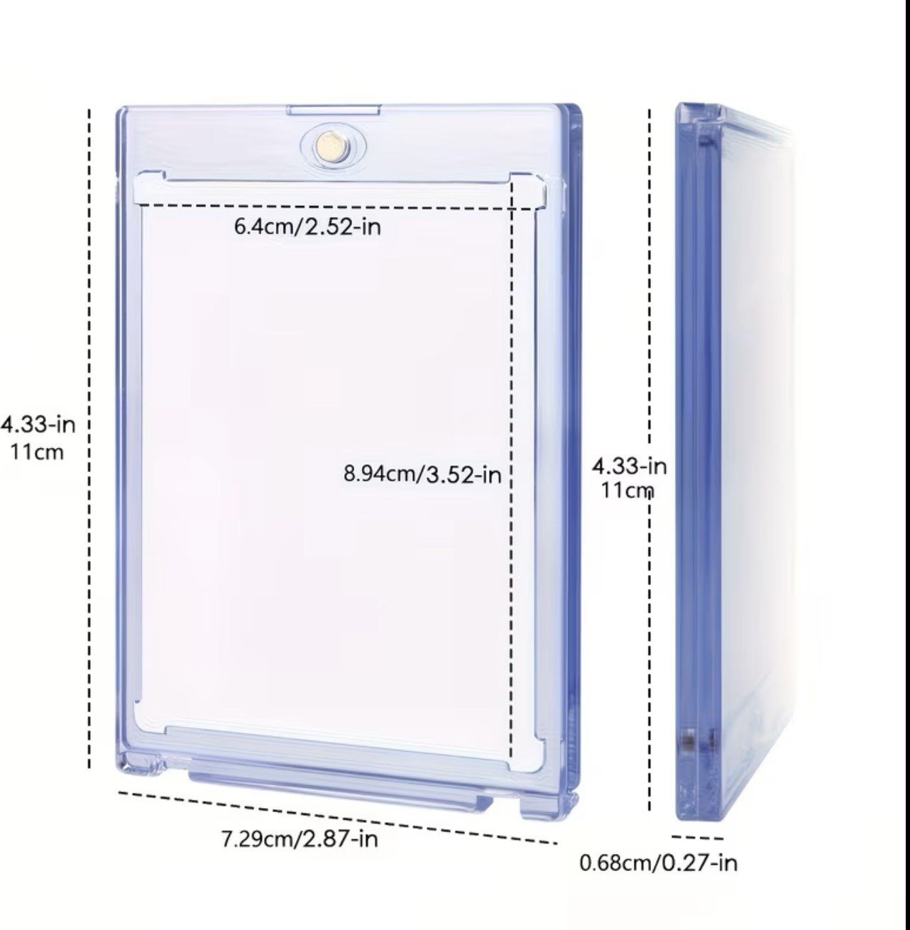 10x Magnetic Card Holder – 35pt– Magnetische Kartenhalter – Karten-Hüllen Schutz - Image 2
