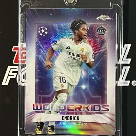 Endrick Rookie RC 2024-25 Topps Chrome UCL Wonderkids Real Madrid
