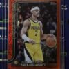 Andrew Nembhard 2025-26 Topps Basketball #52 Orange Rainbow /25 Pacers NBA