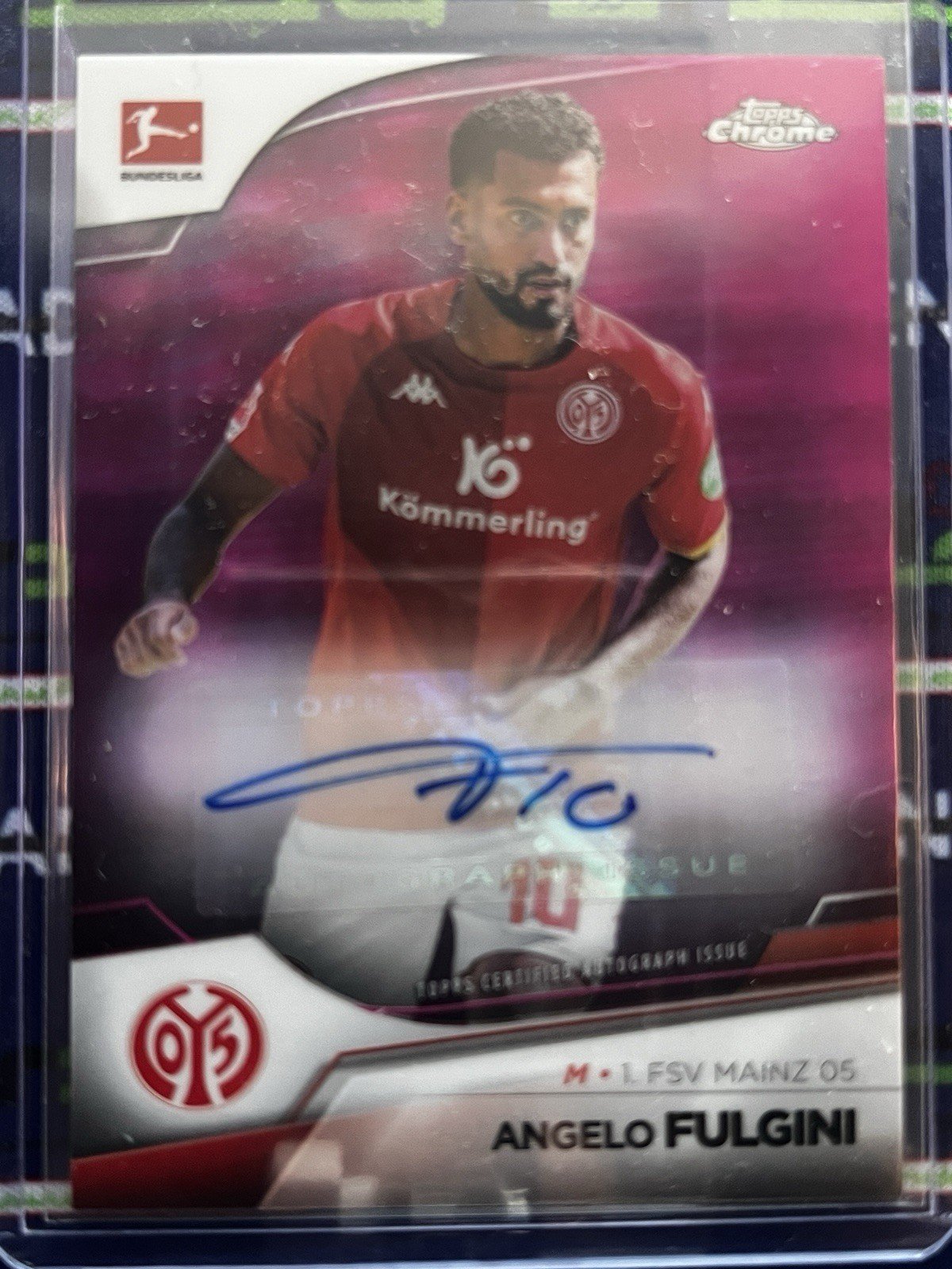 2022-23 Topps Chrome Angelo Fulgini