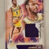 Bronny James Jr. Rookie Rc 2024-25 Panini Court Kings 14/15 Parallel Patch