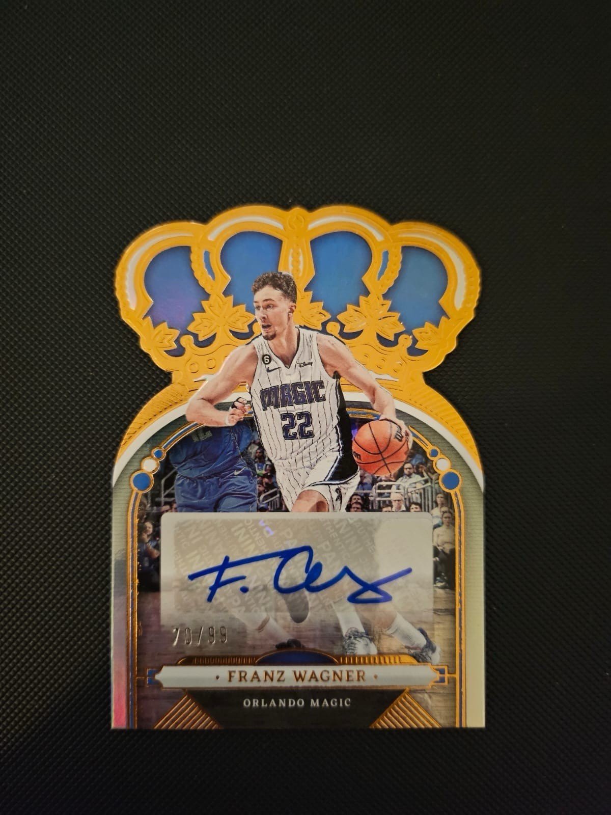 Franz Wagner 2022-23 Panini Crown Royale Auto Autograph 20/99 Orlando Magic NBA