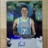 Kon Knueppel 2025-26 Topps - Contemporary Marks /99 Auto RC #CM-KK Green Rainbow