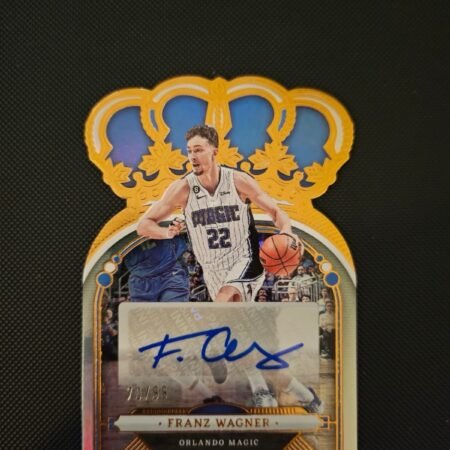 Franz Wagner 2022-23 Panini Crown Royale Auto Autograph 20/99 Orlando Magic NBA