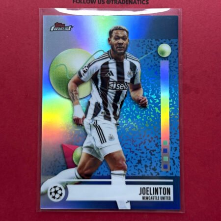 Topps Finest 2025/26 UCC UCL Joelinton Newcastle United #123 Refractor