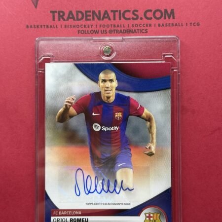 Topps 2023-24 FC Barcelona Team Set Oriol Romeu Auto AU-OR Fußball 2024