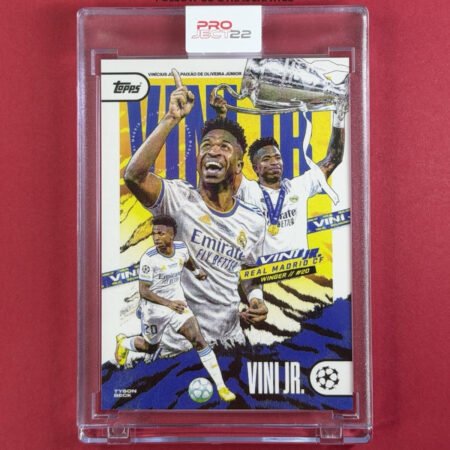 Topps Project22 2022 UEFA Champions League Vini Jr Real Madrid C.F.