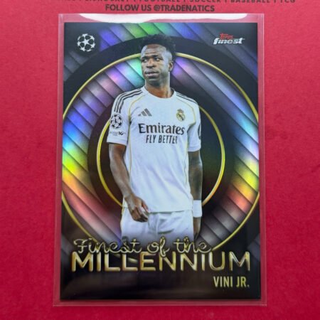 Topps Finest 2025 UCL Vini Jr. Real Madrid Finest of the Millennium FM-3