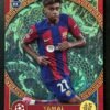 Lamine Yamal Rookie RC 2023-24 Topps UCL Chinese New Year Jade RARE #NY-7