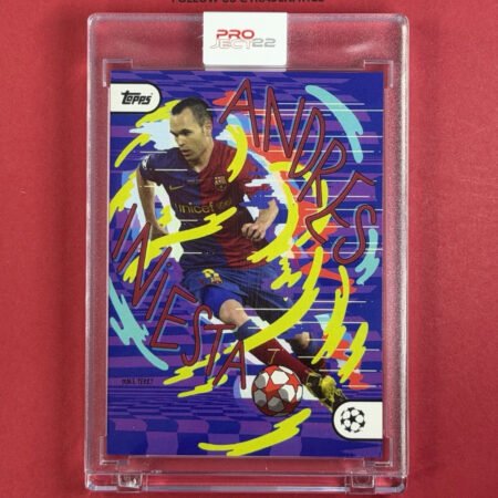 Topps Project 22 UCL Andres Iniesta FC Barcelona Sport Trading Card 2022