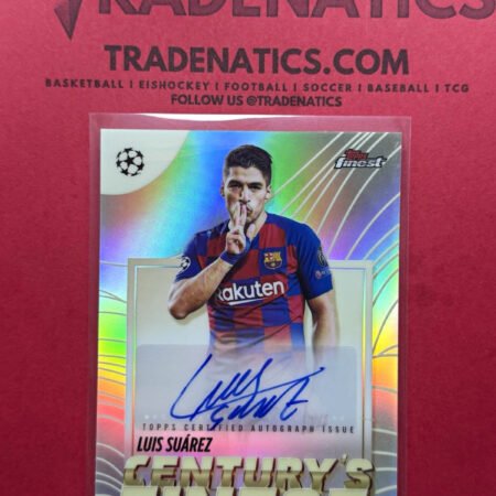 Topps Finest UCC 2025/26 UCL Luis Suárez FC Barcelona Auto Century's CFA-LS /10