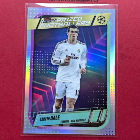 Topps Finest Prized Footballers UCL Gareth Bale Real Madrid #PF-2