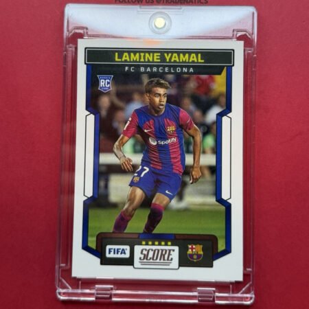 Panini Score FIFA 2023-24 Lamine Yamal RC Rookie FC Barcelona #87
