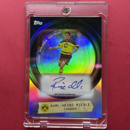 Topps Focus BVB 2025/26 Karl-Heinz Riedle Viewfinder Auto VFA-KR