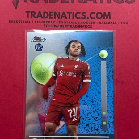 Topps Finest 2026 UCL Rio Ngumoha Liverpool FC RC Rookie #149