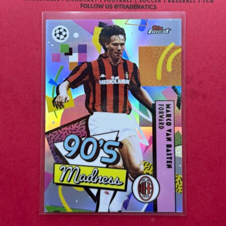Topps Finest UCC 2025/26 UCL Marco van Basten Mailand 90's Madness Insert MAD-1