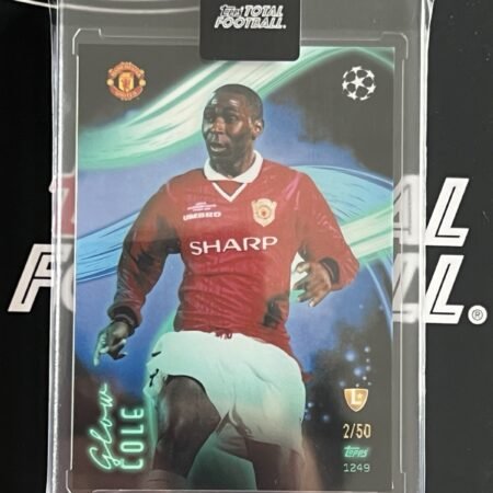2024 Topps Total Fottball Andy Cole /50 RARE