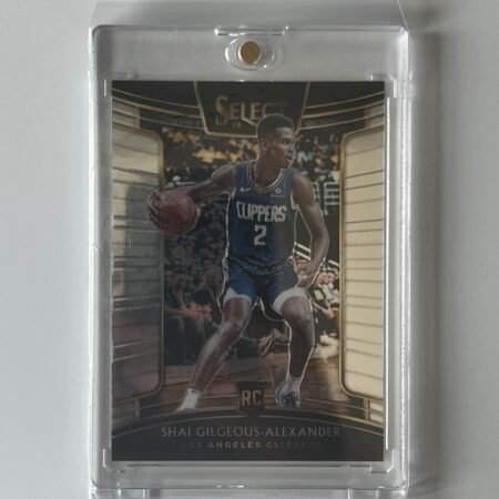 Shai Gilgeous Alexander SGA 2018 Panini Select Concourse Level RC Rookie MVP