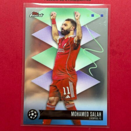Topps Finest UCC 2025/26 UCL Mohamed Salah Liverpool FC #529