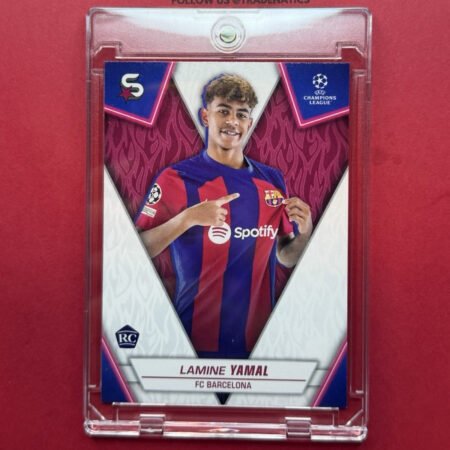 Topps UCL 2023-24 UCC Superstars Lamine Yamal FC Barcelona #48 RC Rookie