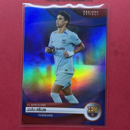 Topps João Félix FC Barcelona #22 Blue Parallel /250 La Liga 2023-24