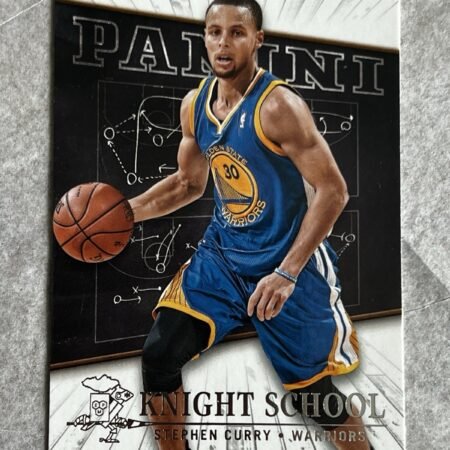 Stephen Curry 2013-14 Panini Knight School NBA Trading Card RARE Golden State