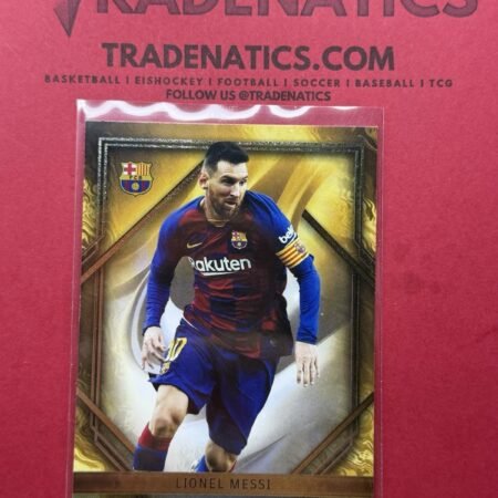 Topps 2024 La Liga Lionel Messi FC Barcelona Gold Drip Insert GD-4