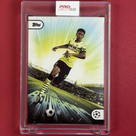 Topps Project22 2022 UCL Jude Bellingham Borussia Dortmund Trading Card