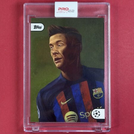 Topps Project22 2022 UEFA Champions League Robert Lewandowski FC Barcelona