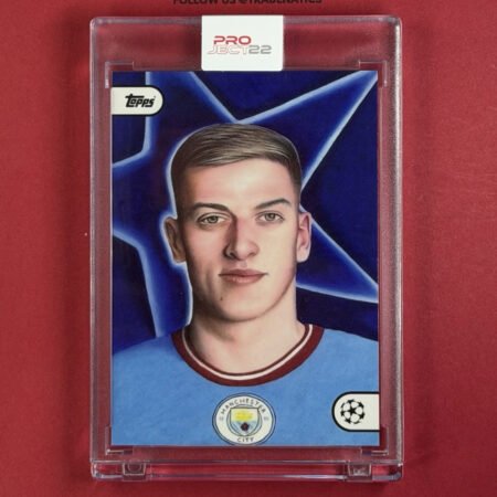 Topps Project22 2022 UCL Liam Delap Manchester City FC Trading Card