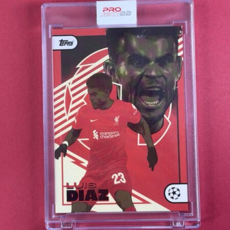 Topps Project22 2022 UCL Luis Diaz Liverpool FC Sport Trading Card