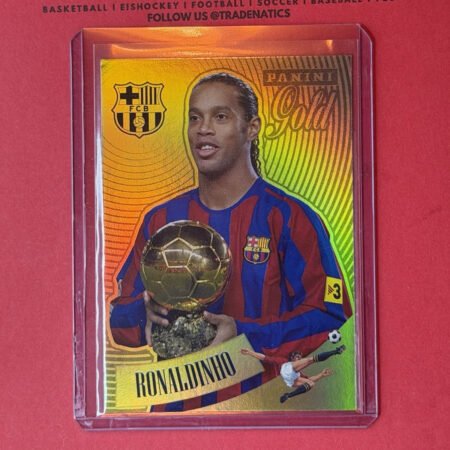 Panini Tributo FC Barcelona 2024 Ronaldinho Gold #98 FC Barcelona La Liga
