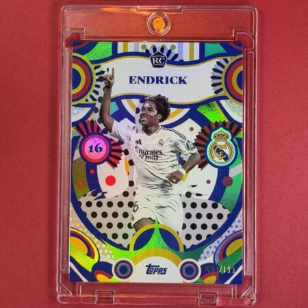 Topps 2025 Fußball Endrick RC Rookie Real Madrid Holo #29 /199