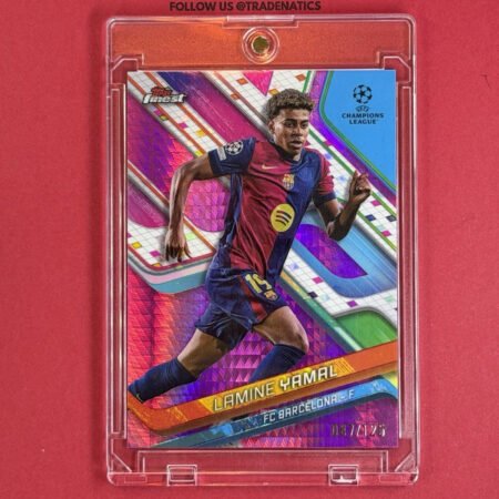 Topps Finest 2024-25 UCC Lamine Yamal #99 FC Barcelona Short Print /125