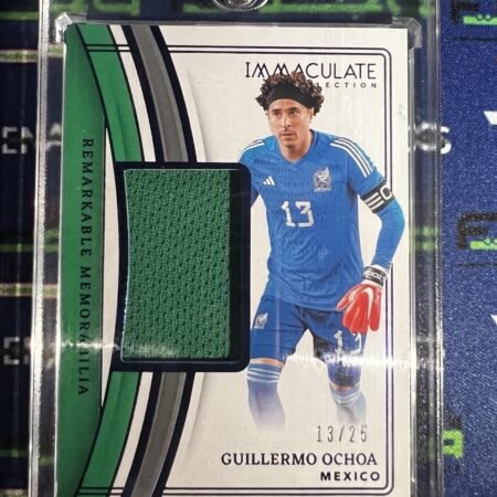 2023 Immaculate GUILLERMO OCHOA /25 Remarkable Jersey Patch Memorabilia Mexico